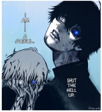 Isagi Yoichi in Tokyo Ghoul